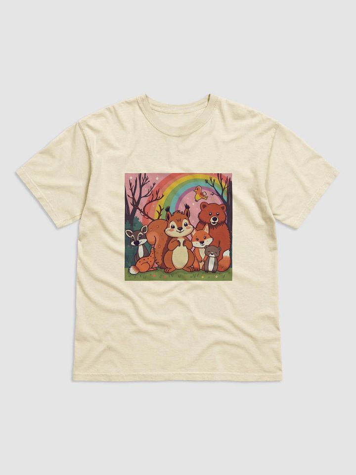Rainbow Forest Friends T-Shirt product image (1)