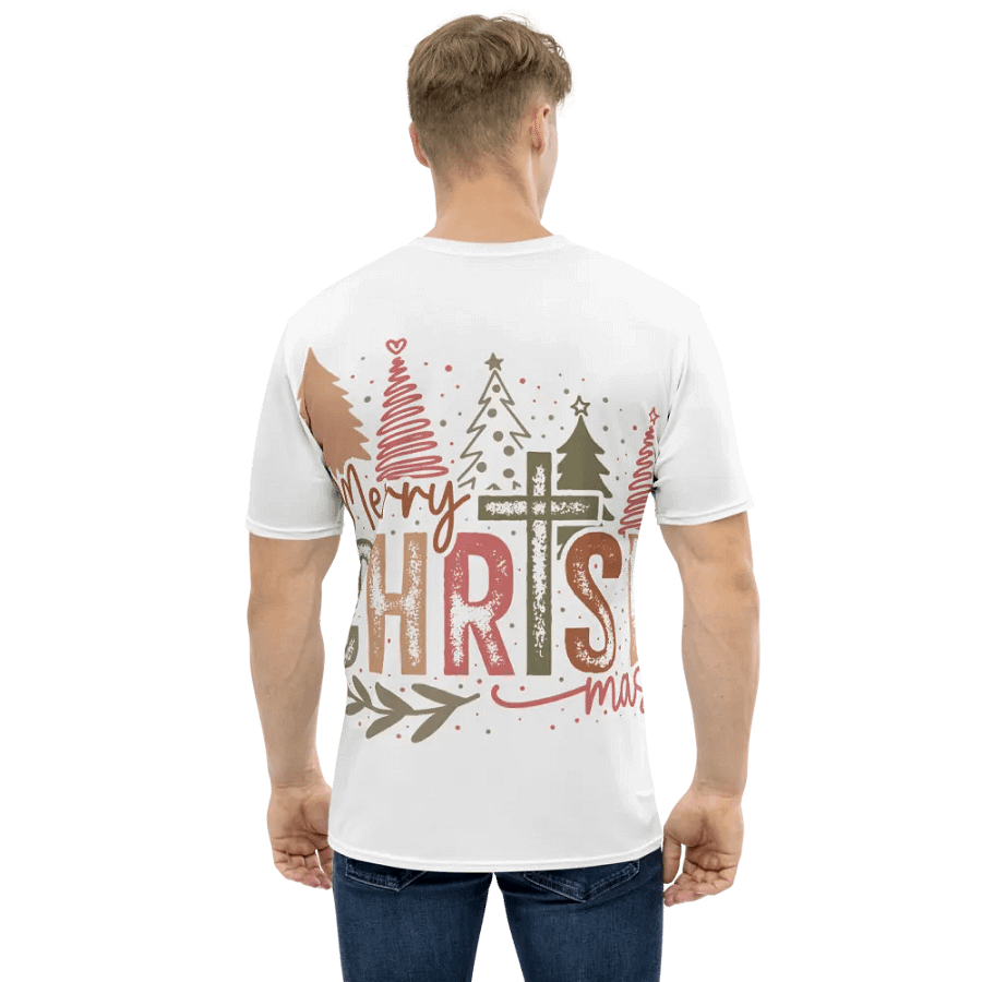 Festive Merry Christmas All-Over T-Shirt product image (6)