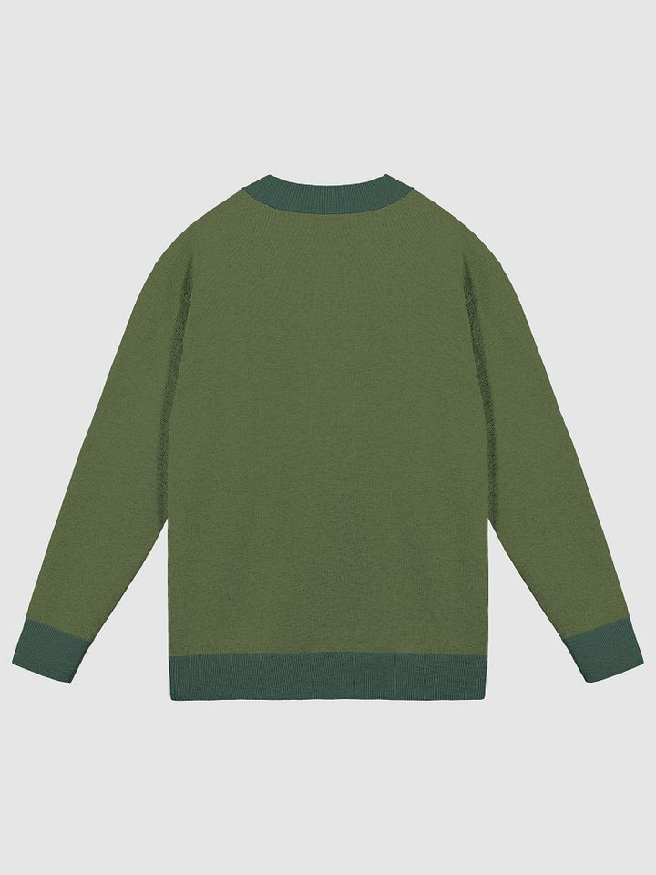 CURRENTLY IN BURNOUT (sm. design, duotone green) knitwear cardigan product image (2)