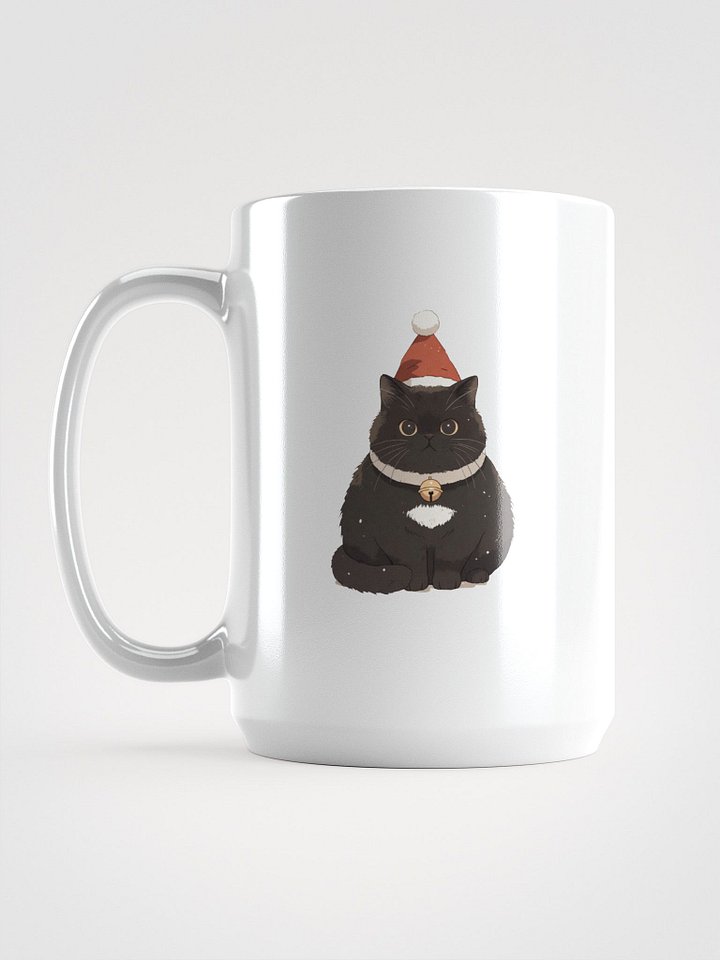 Festive Feline Santa Mug product image (1)