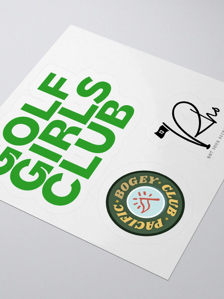 Golf Girls Club x Rho Vinyl Stickers product image (3)
