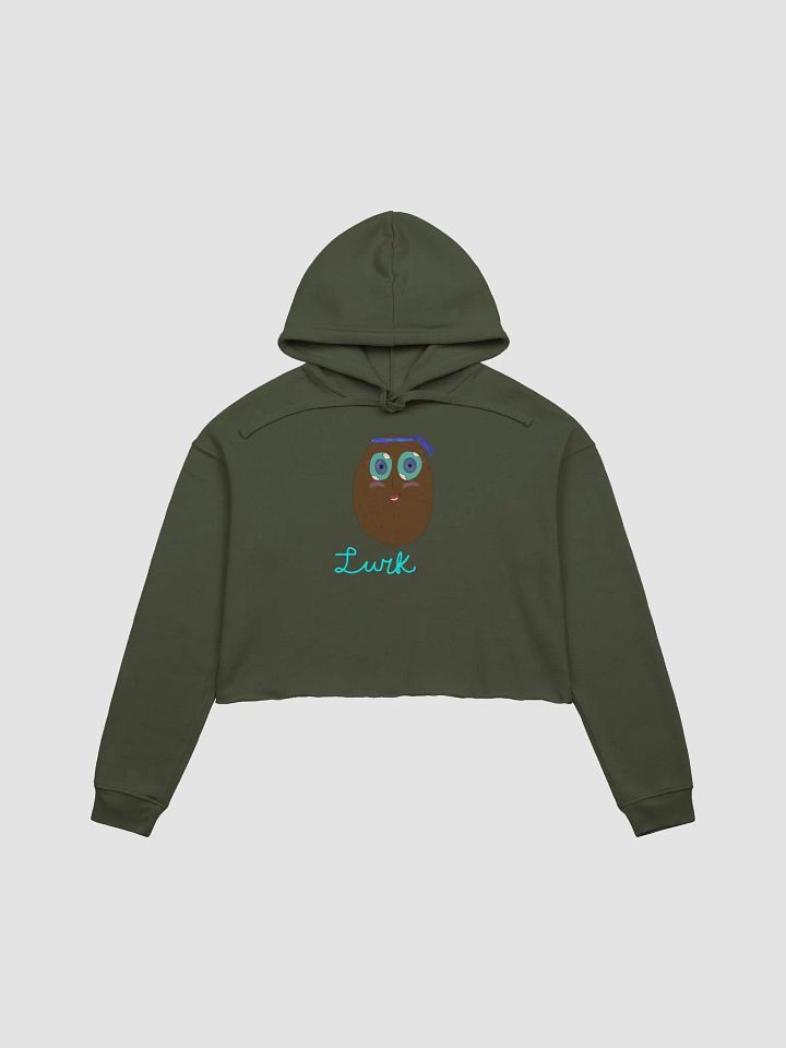 Lurk Fleece Crop Hoodie product image (4)