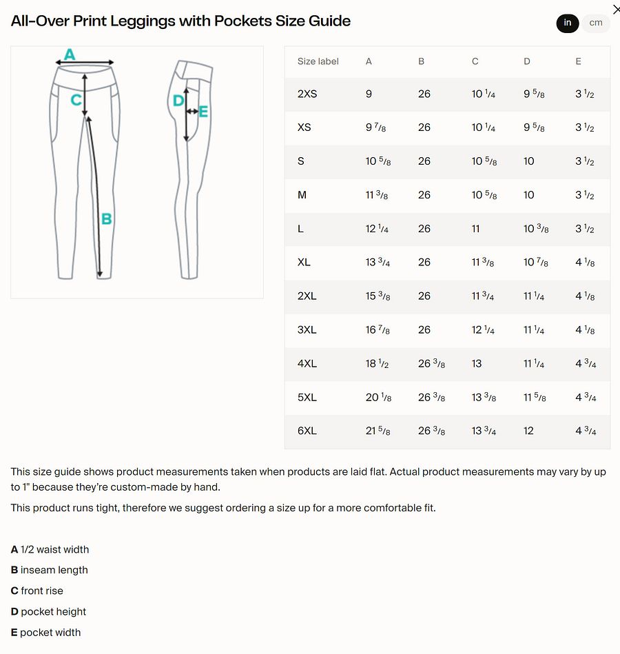 Fantasy World (leggings with pockets) product image (4)