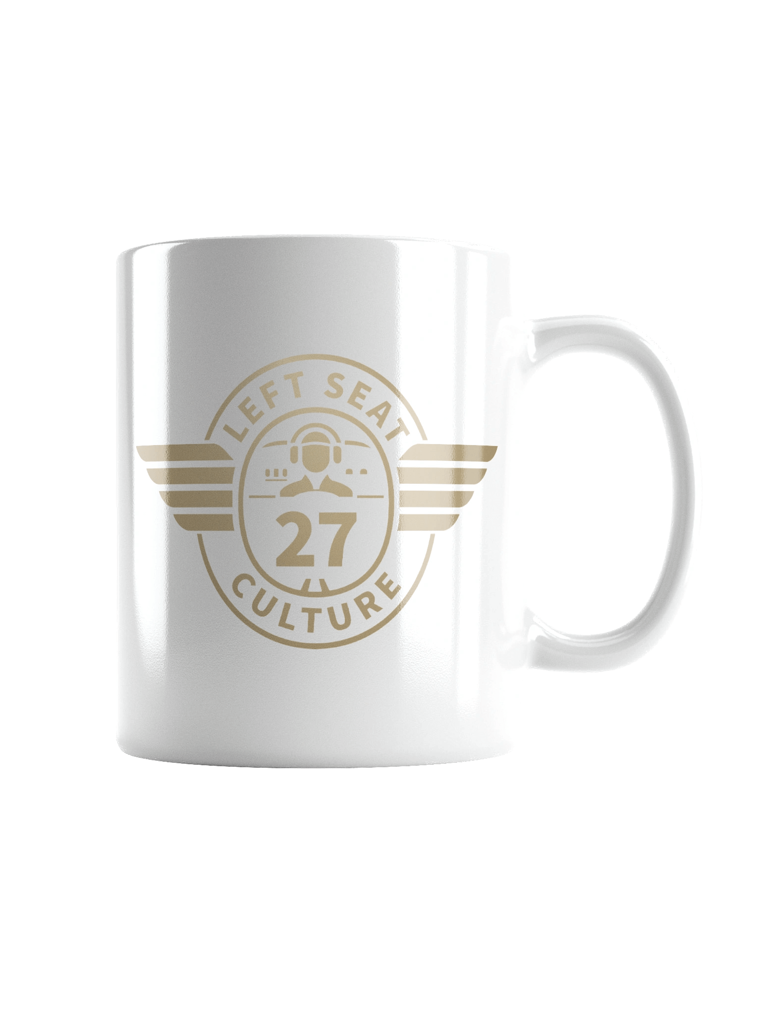 Left Seat Culture Mug - Gold product image (4)