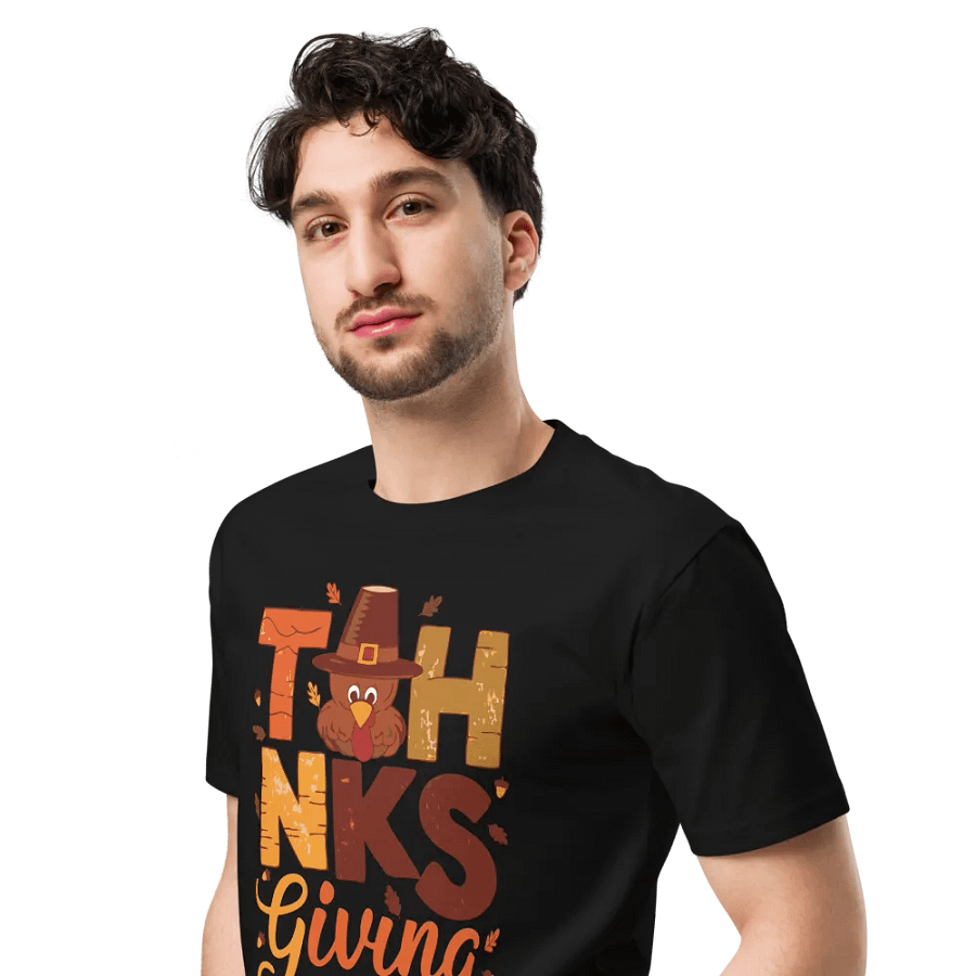 Festive Turkey Day Tee product image (4)