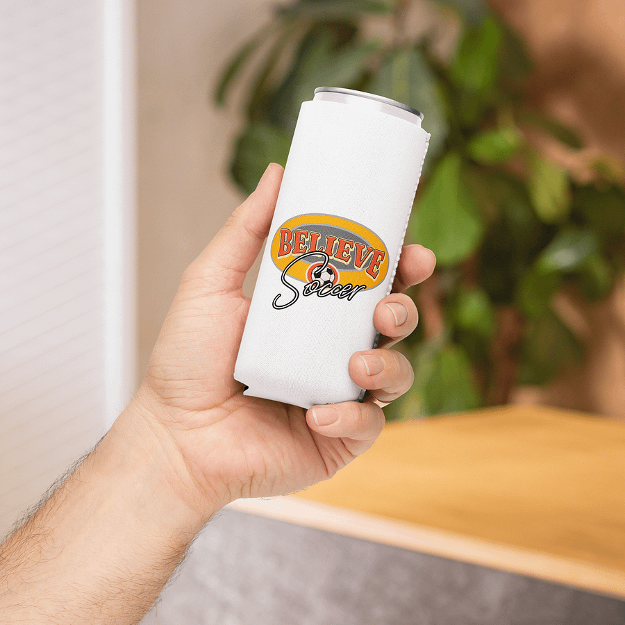 Believe Soccer Coozie Can Cooler product image (4)