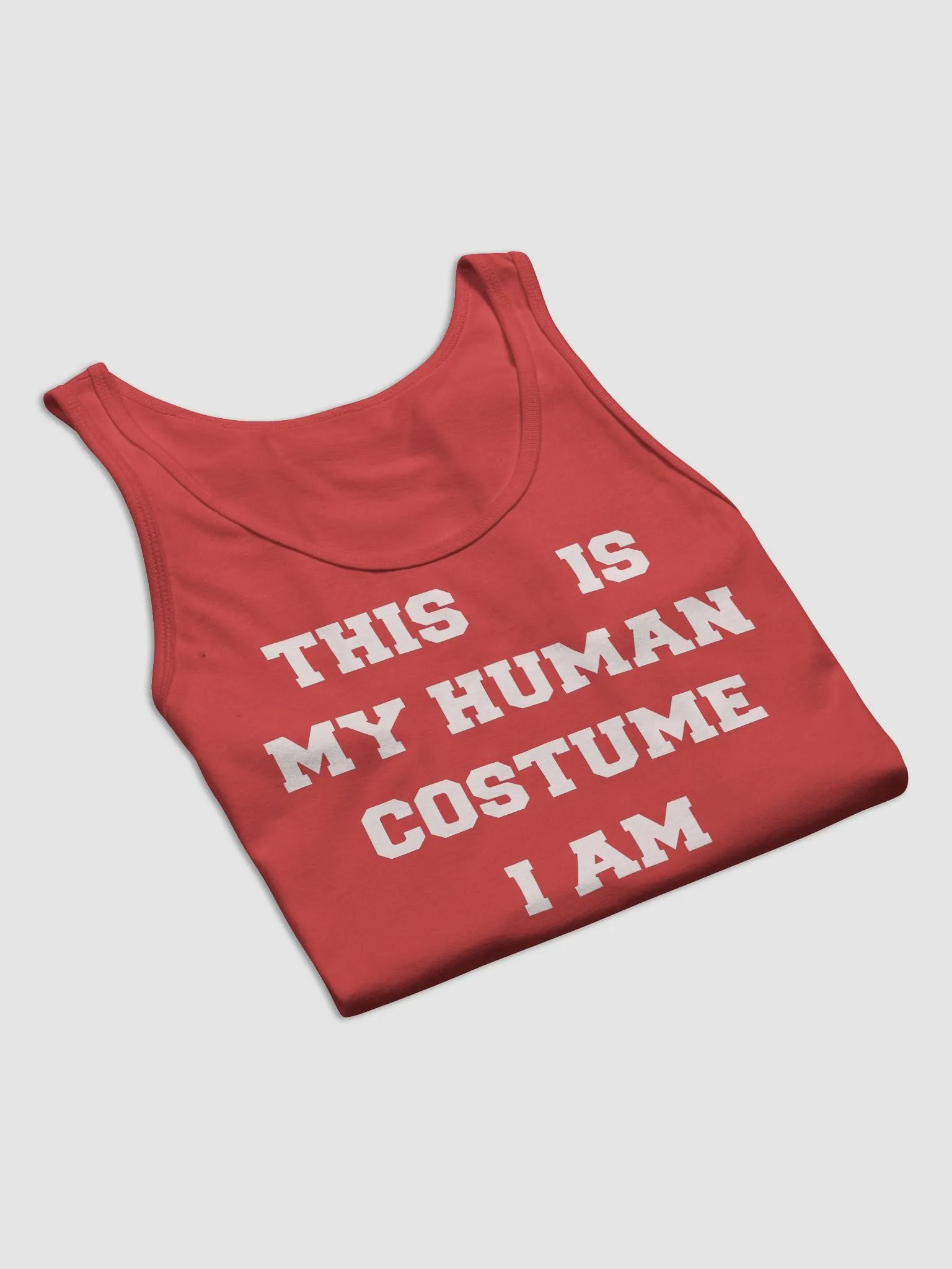 Human costume Furby edition jersey tank top product image (6)