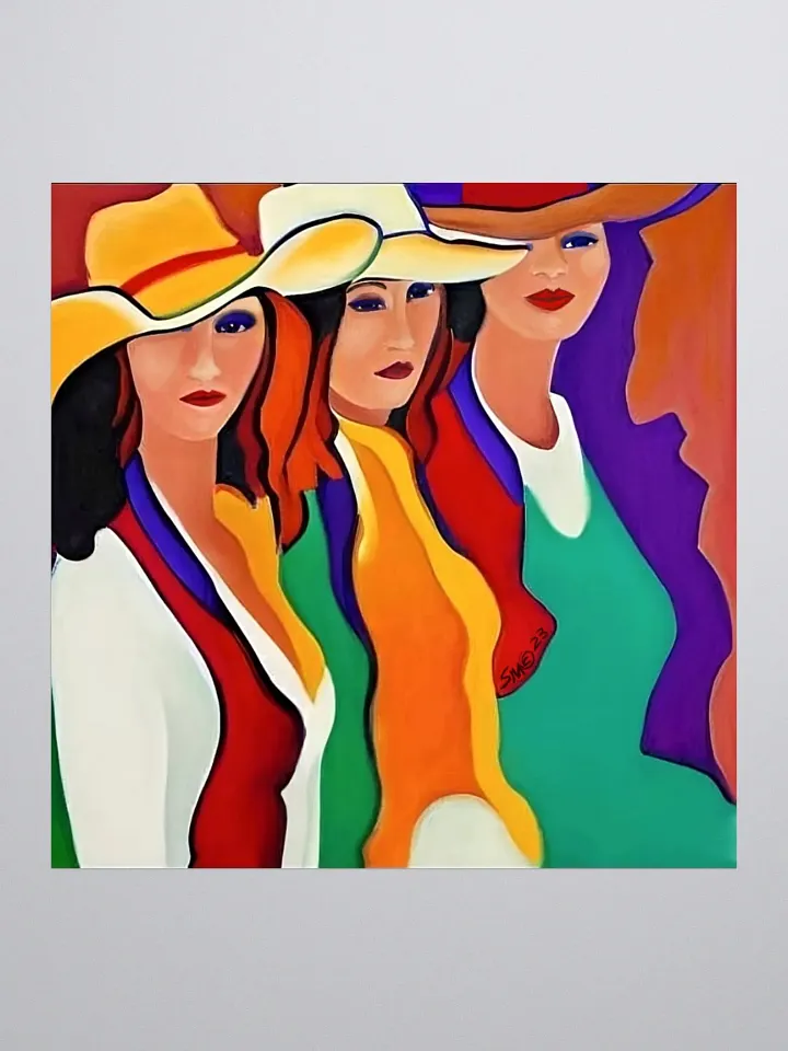 Three Texas Ladies Stickers product image (1)