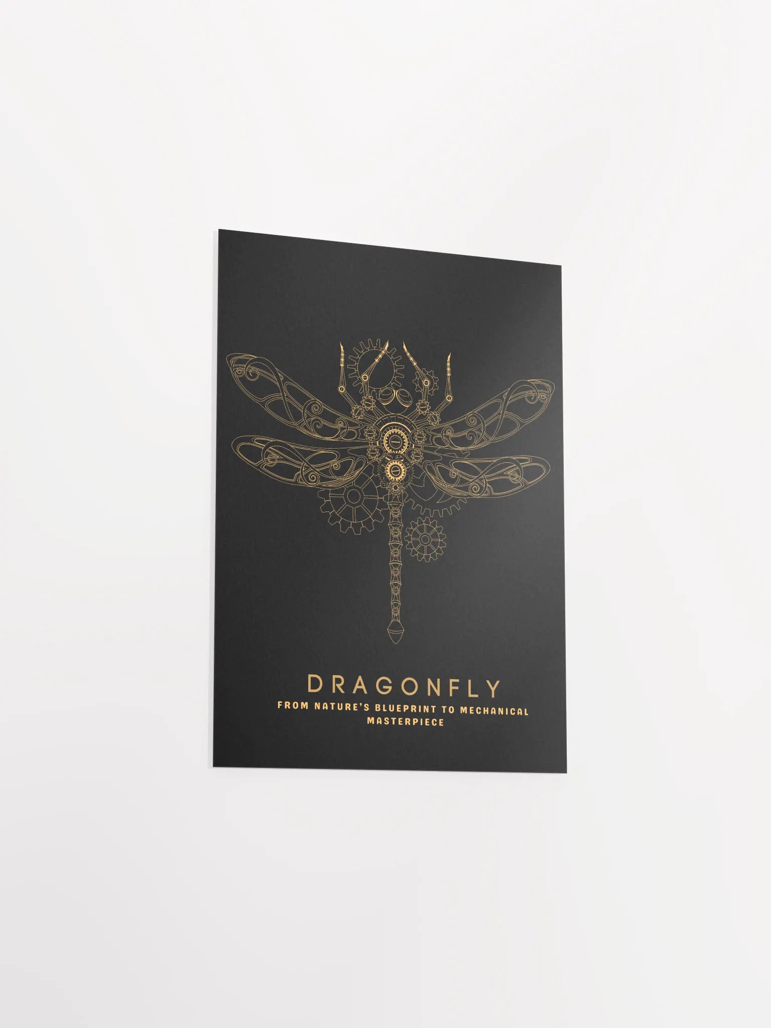Mechanical Dragonfly - Enhanced Matte Poster product image (3)