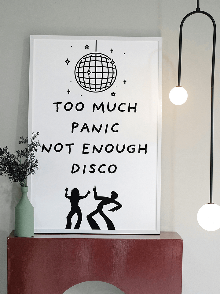 Too Much Panic, Not Enough Disco product image (2)