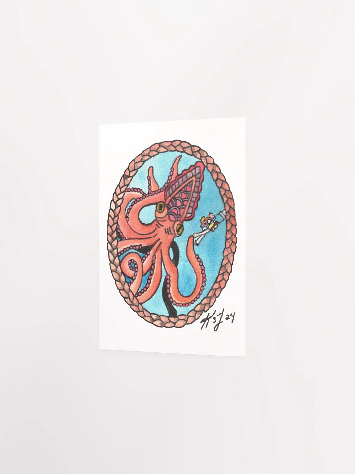 Kel and Kraken Print product image (11)