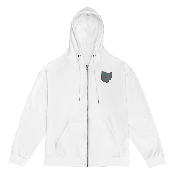Lunatic Fringe Zip-Up (White) product image (1)