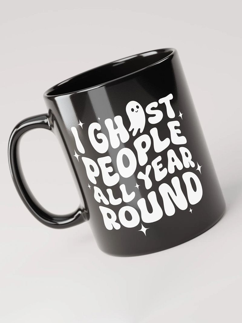 Ghost Mug (Black)