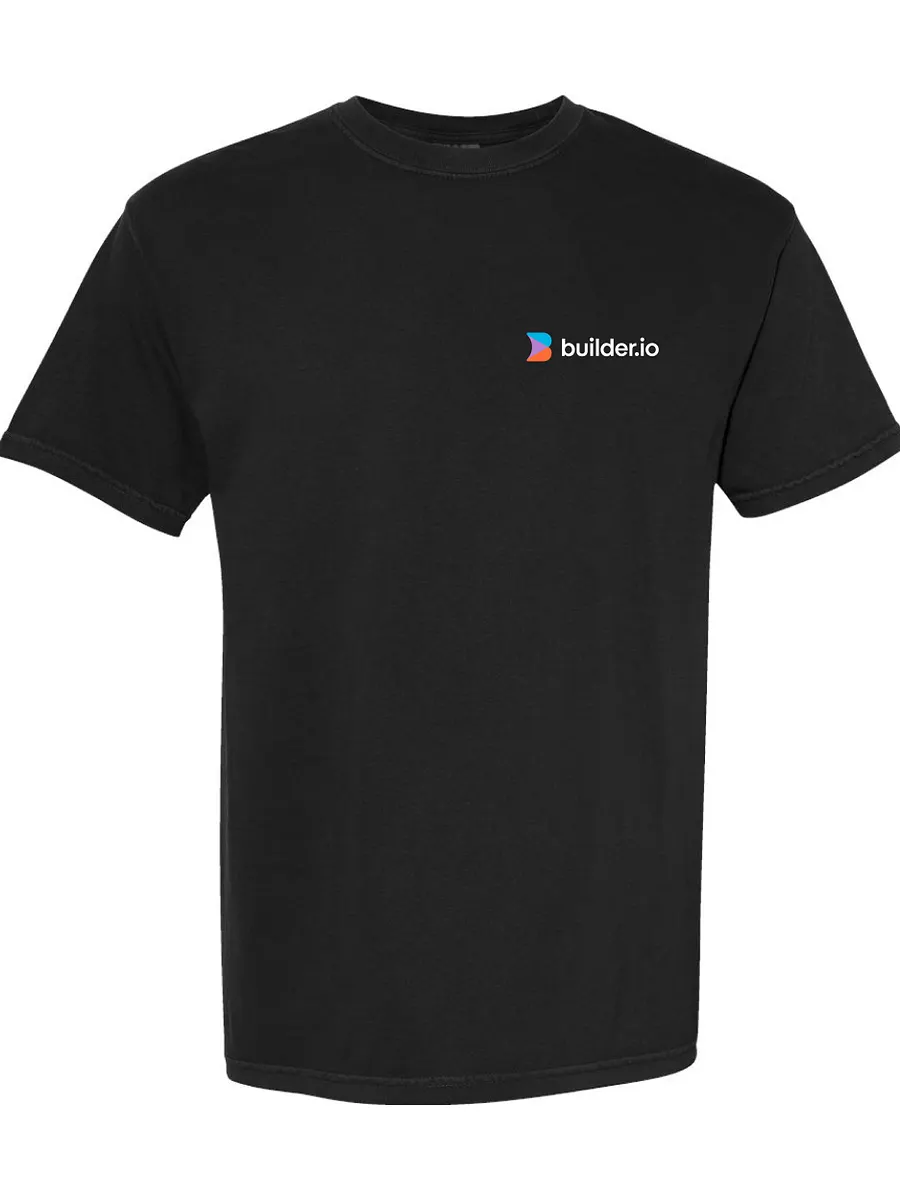 Builder.io - Logo Comfort Colors T-Shirt product image (1)