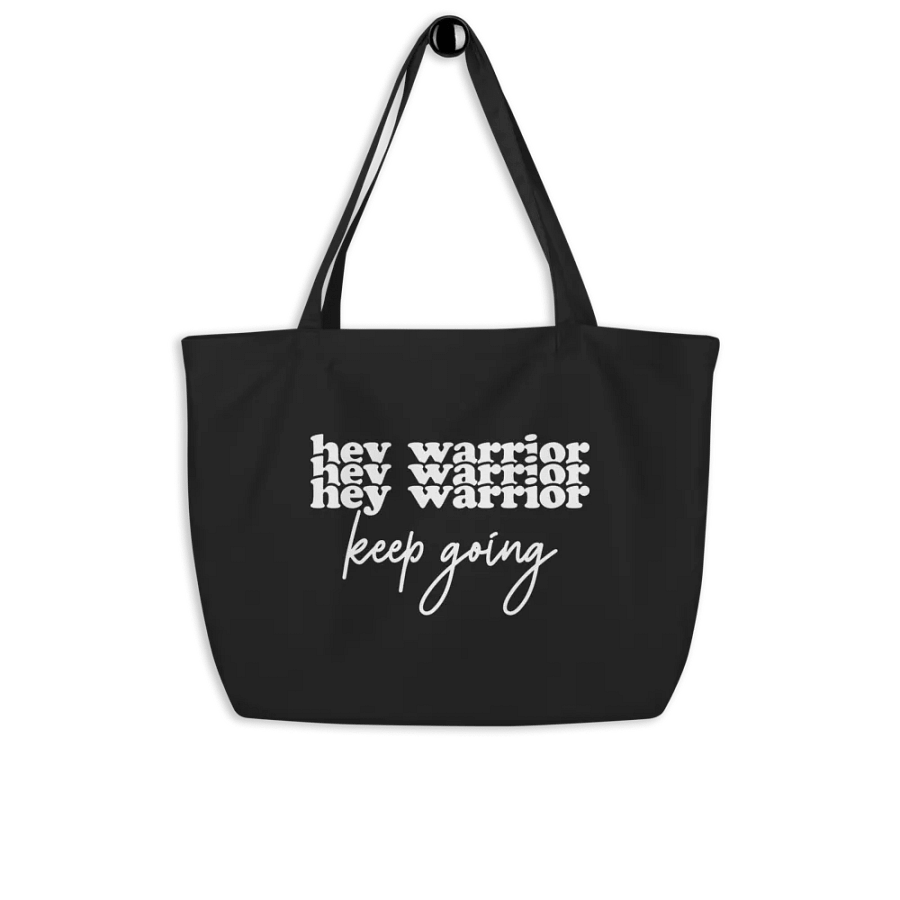Hey Warrior Keep Going Bag product image (8)