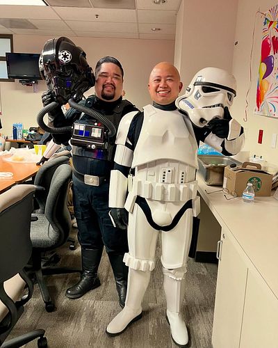 This is was us wrapping a very special troop to me, Nurse’s Appreciation Week at Kaiser hospital. This is extra special for m...