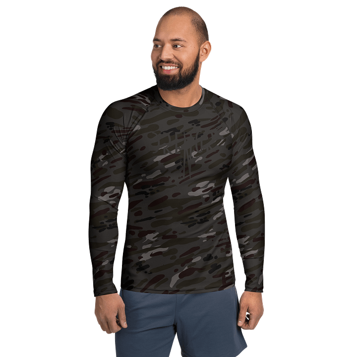 DRENGR Night Camo Long Rash Guard product image (1)