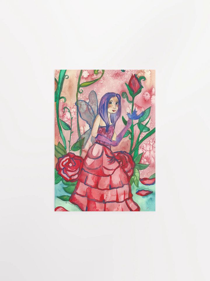 Fairy Of Roses Art Print product image (1)