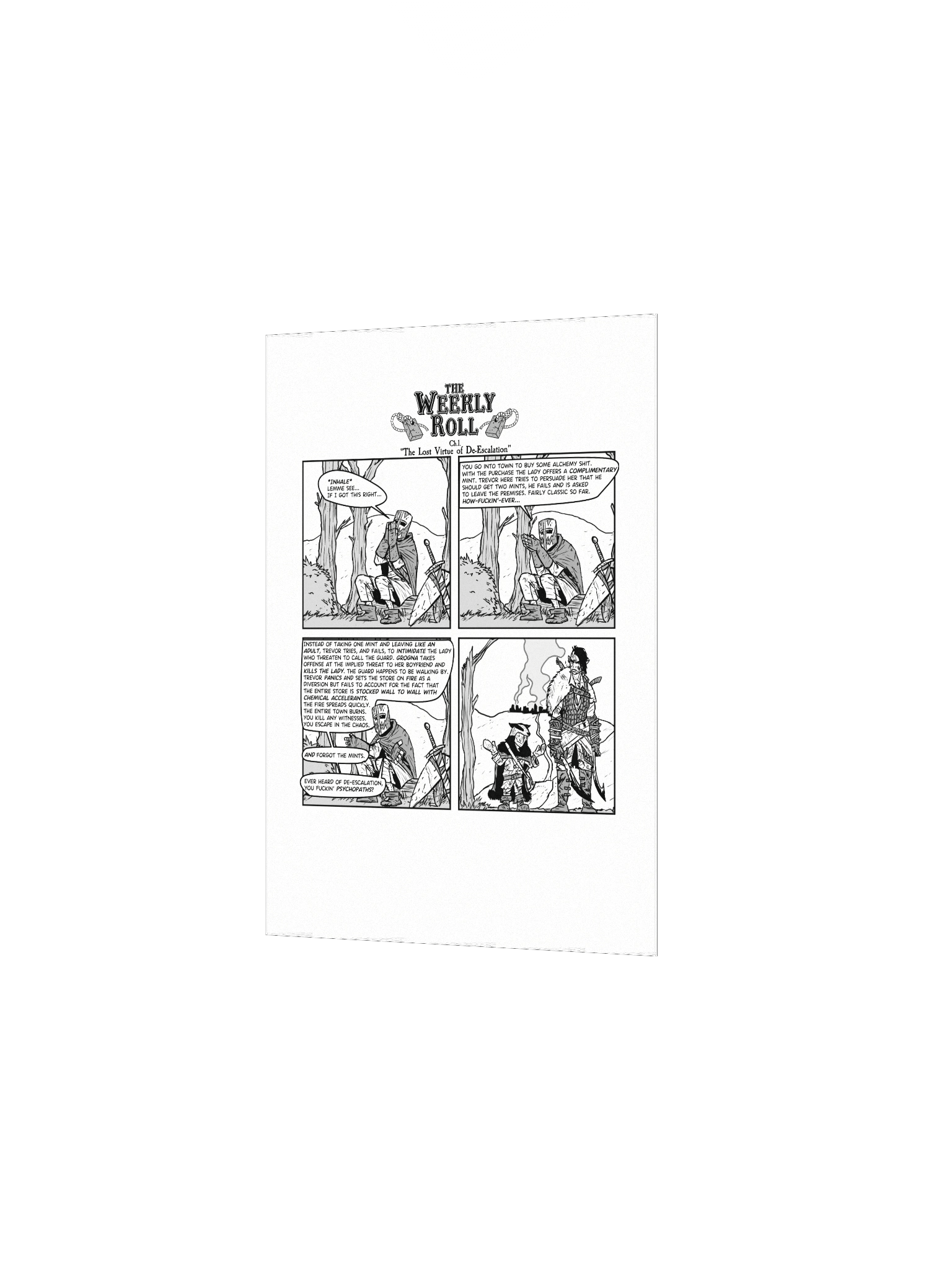 The Weekly Roll Ch. 150. Print Rectangular product image (5)