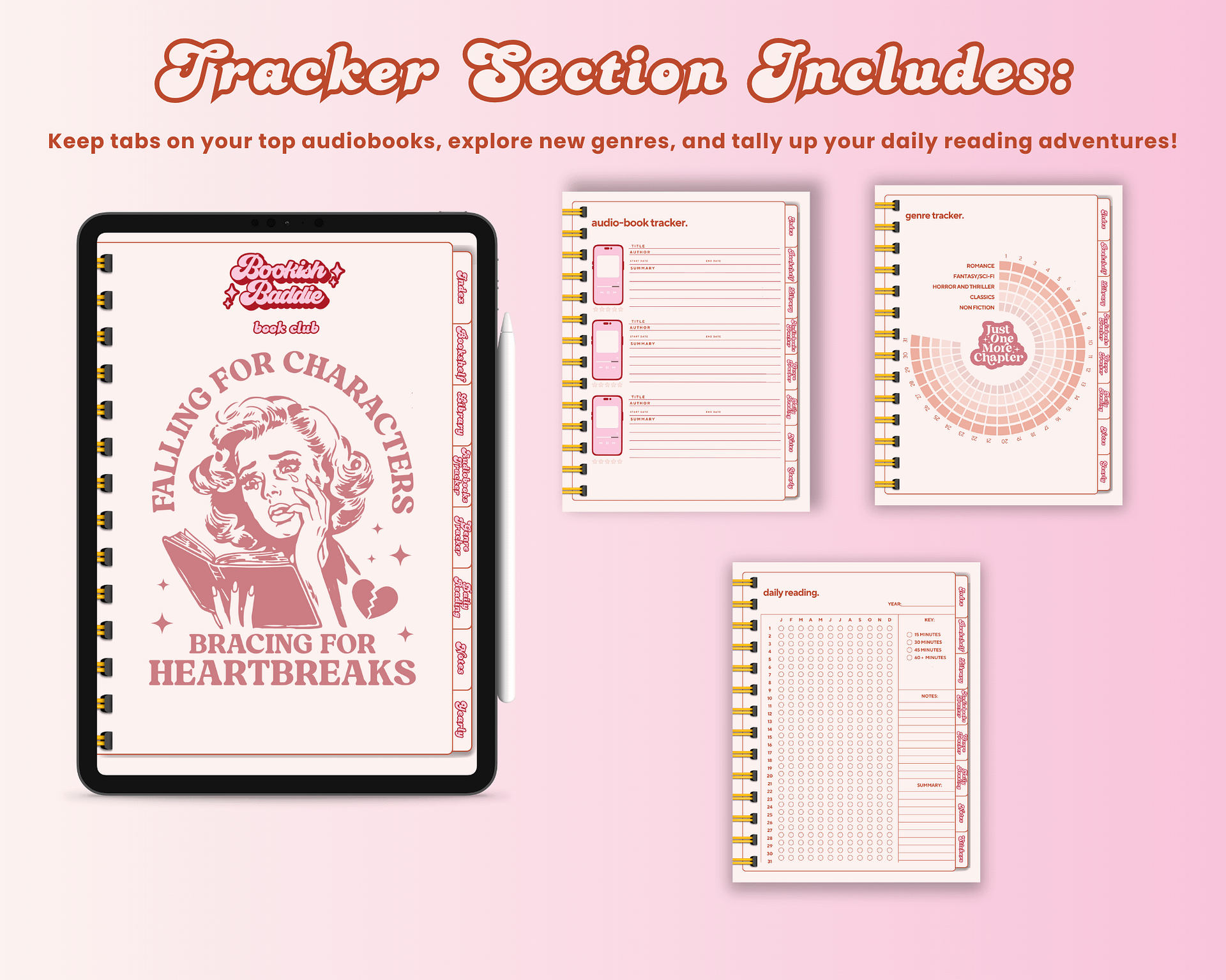 Bookish Baddies Reading Journal product image (4)