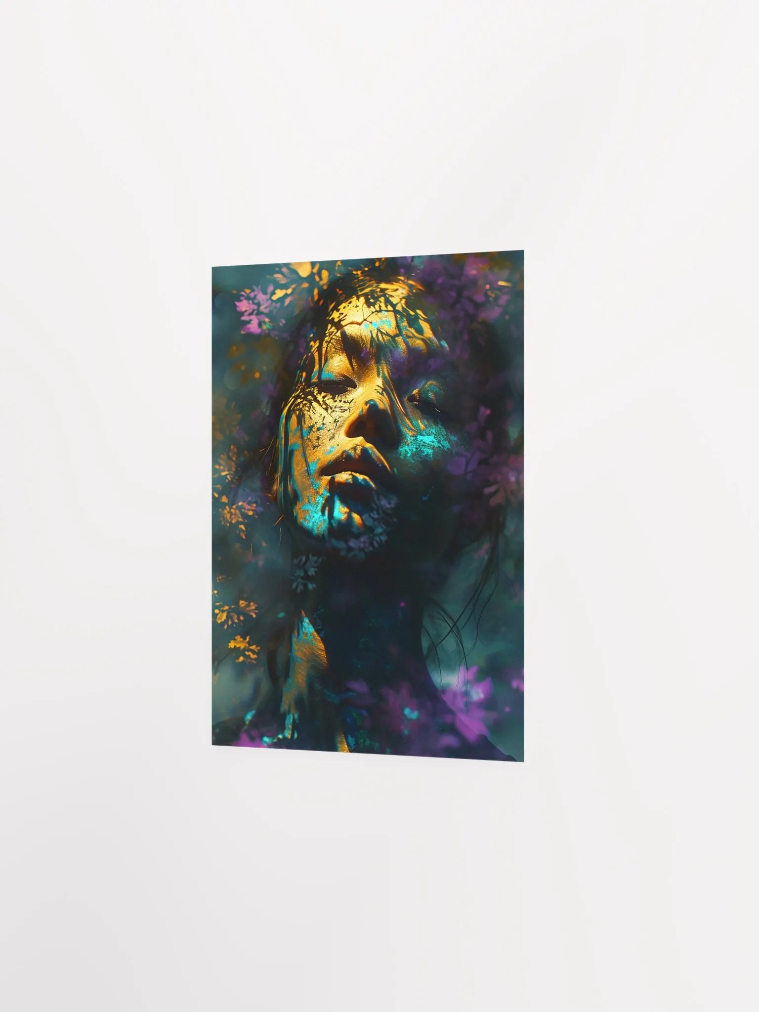 Floral Fusion Ethereal Poster product image (3)