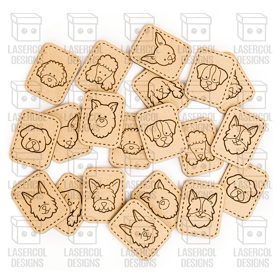 Memory Game (Dogs) Version - Laser Cut Files product image (10)