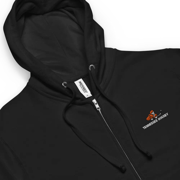 Black Tennessee Hockey Zip-Up Sweatshirt product image (1)