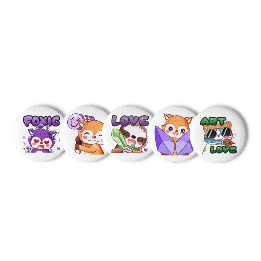 ModLove Emote Button Pack product image (5)