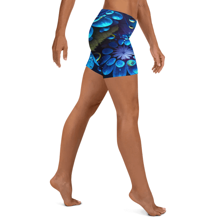 Kawaiikitten Exclusive Premium Dew Drop Comfort Yoga Shorts product image (2)