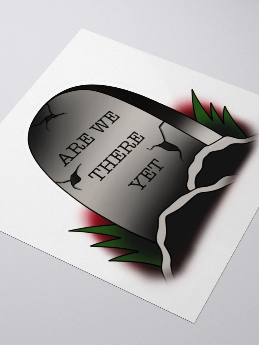 Are We There Yet Sticker product image (9)
