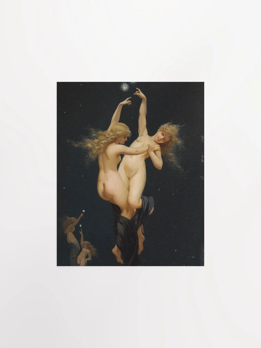 Twin Stars by Luis Ricardo Falero Vintage Art Print product image (31)