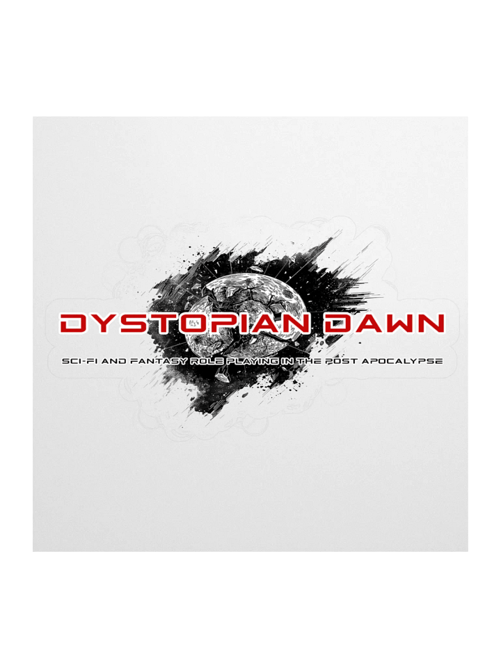 Dystopian Dawn - The Sticker (v1) product image (1)