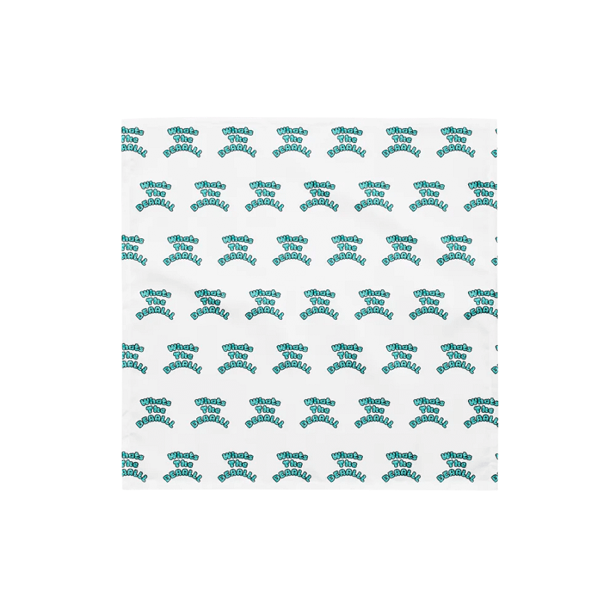 Whats the Deal Bandana product image (1)