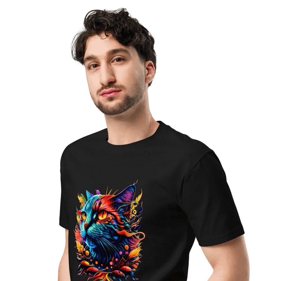 [Trippy Cat] Unisex Tee product image (7)