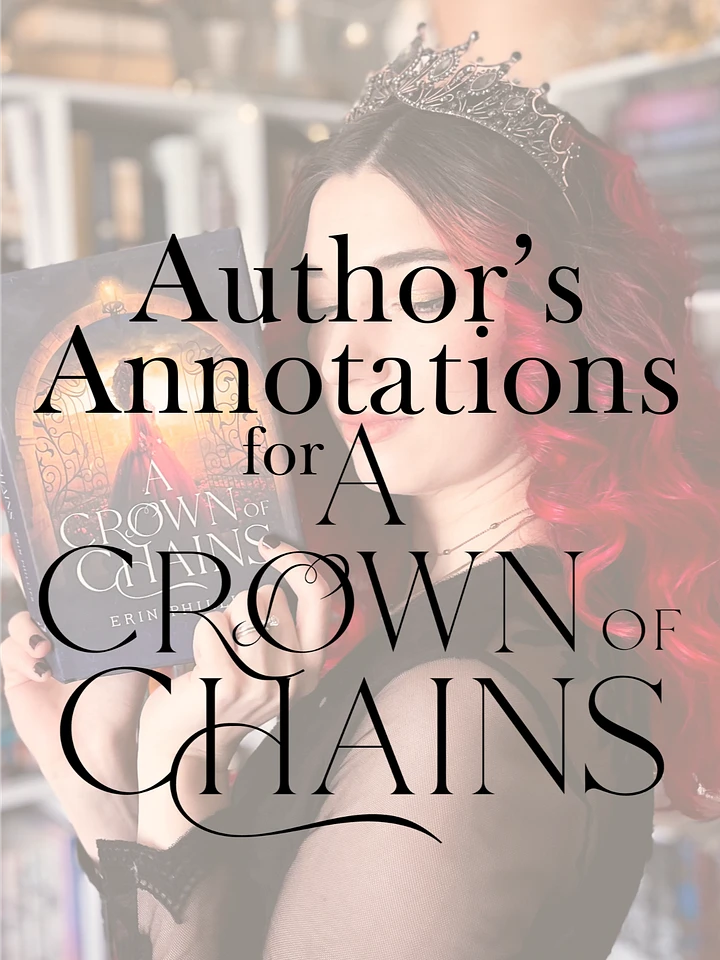 [PDF] Author's Annotations for A Crown of Chains product image (1)