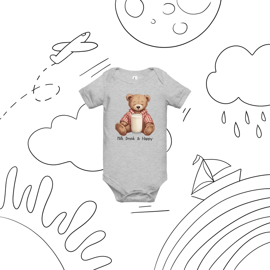 Cozy Teddy Baby Onesie product image (33)