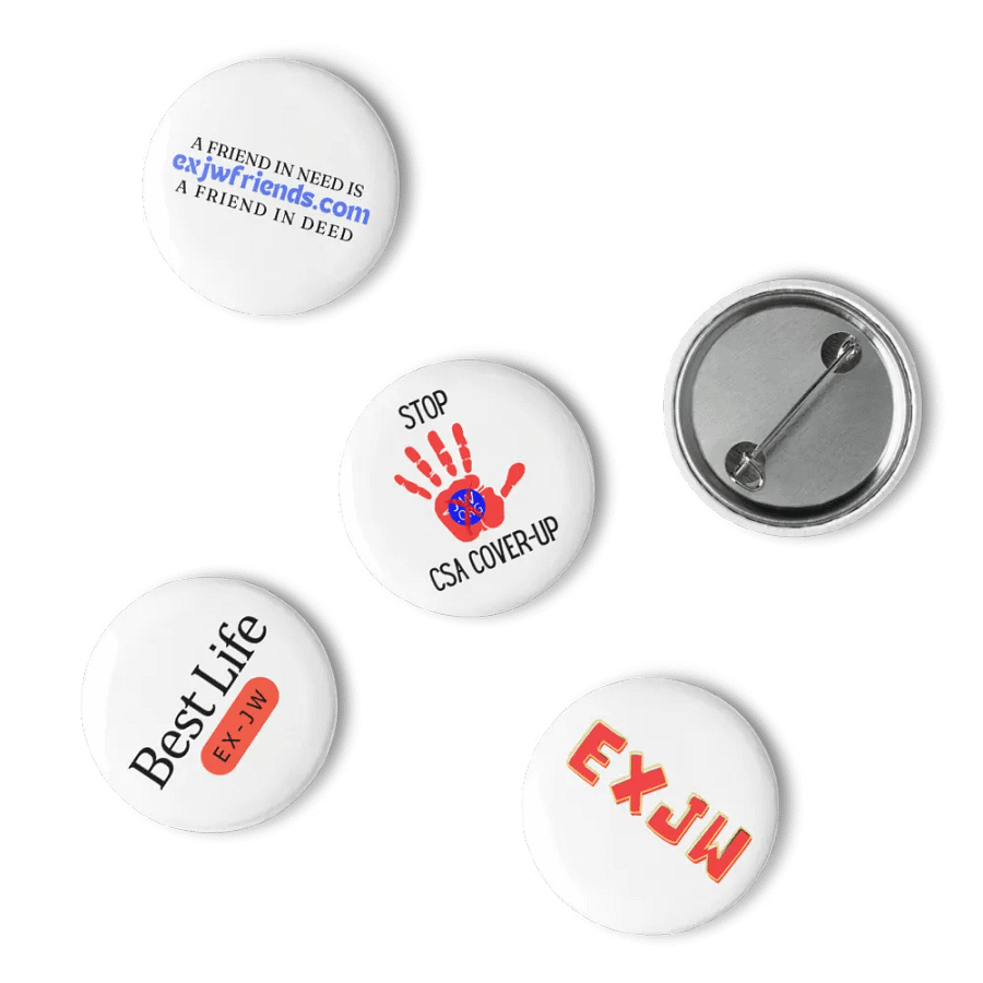 exJW Friends Pin Set 1 product image (15)