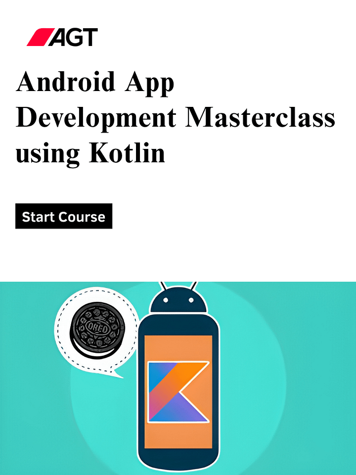 Android App Development Masterclass using Kotlin product image (1)