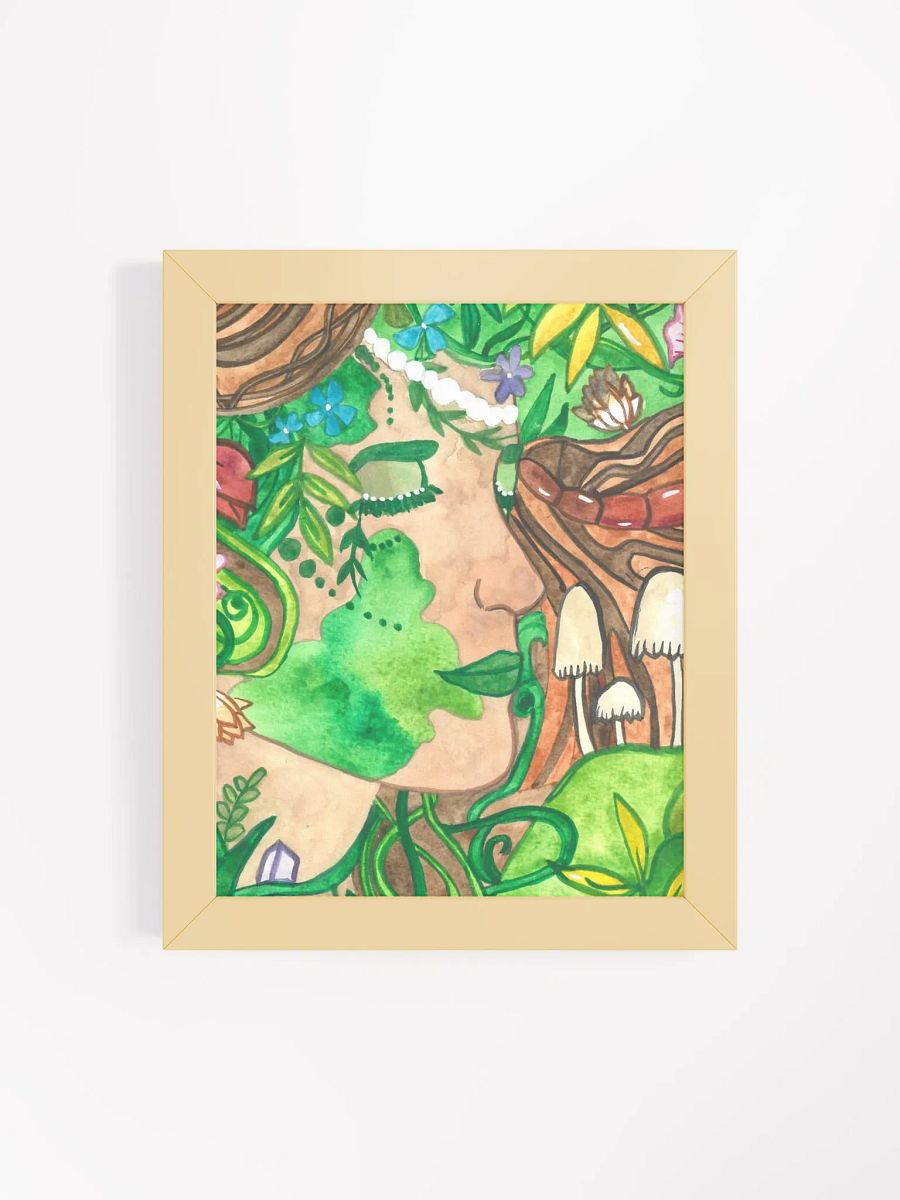 Zemyna Goddess Of The Earth Framed Print product image (22)