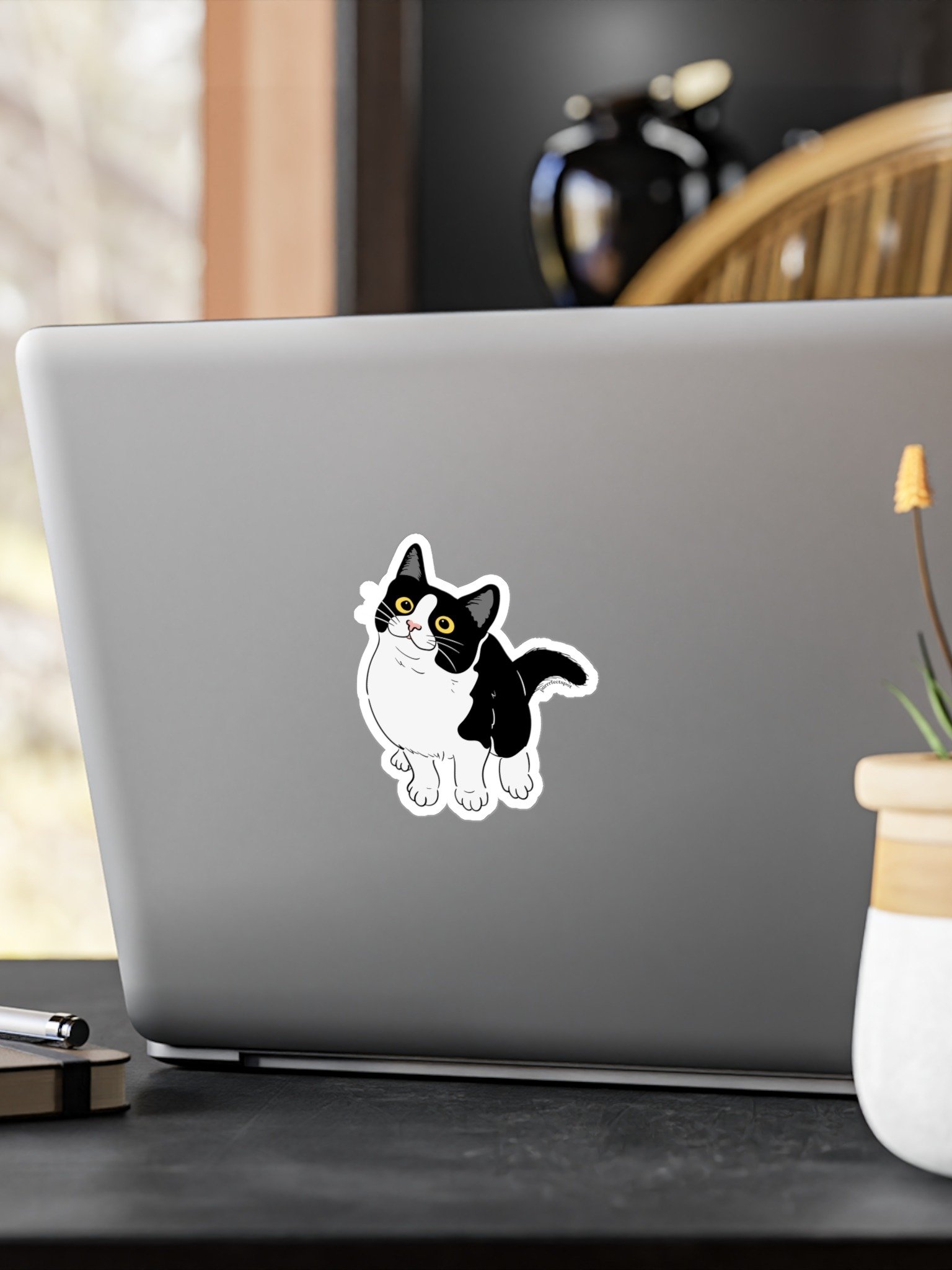 Enchanting Feline Gaze Sticker Set product image (1)