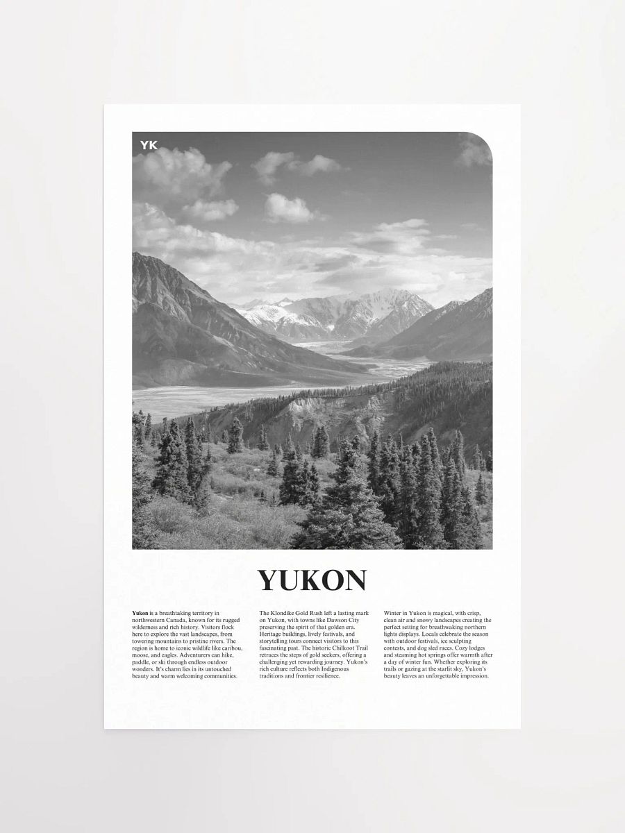 Yukon 01 Newspaper Poster product image (5)
