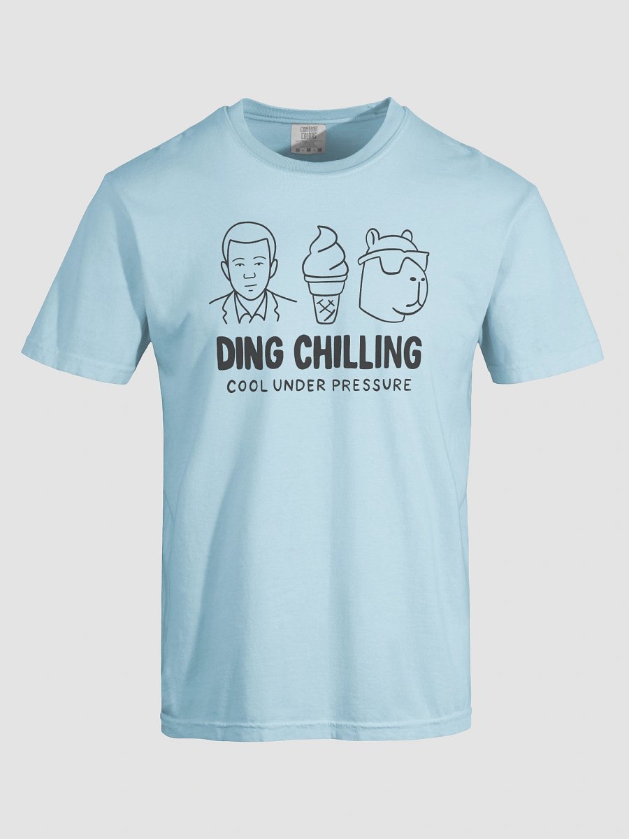 Ding Chilling – 2b Cool Under Pressure | Funny Chess Meme Design | T-Shirt Light product image (7)