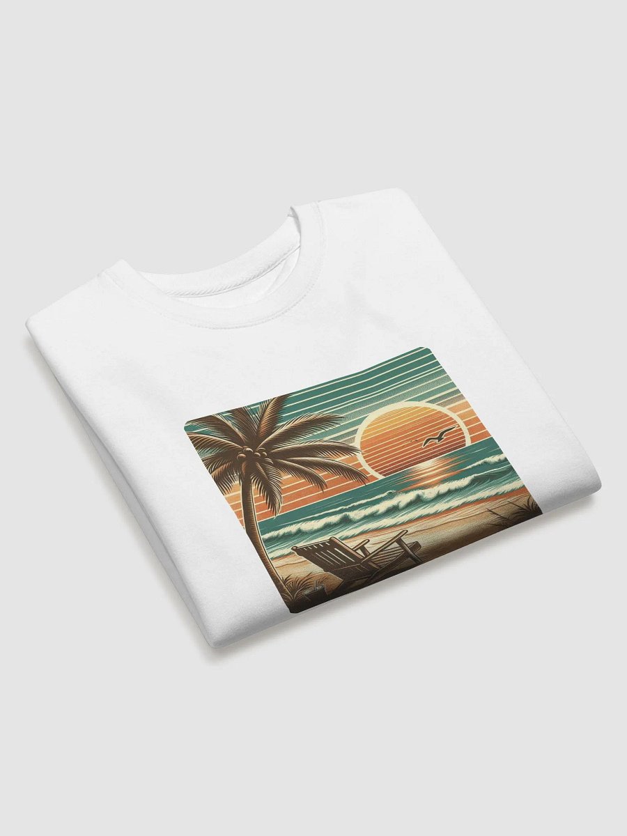 Tropical Sunset Comfort: Premium Sweatshirt | Ai Design product image (39)