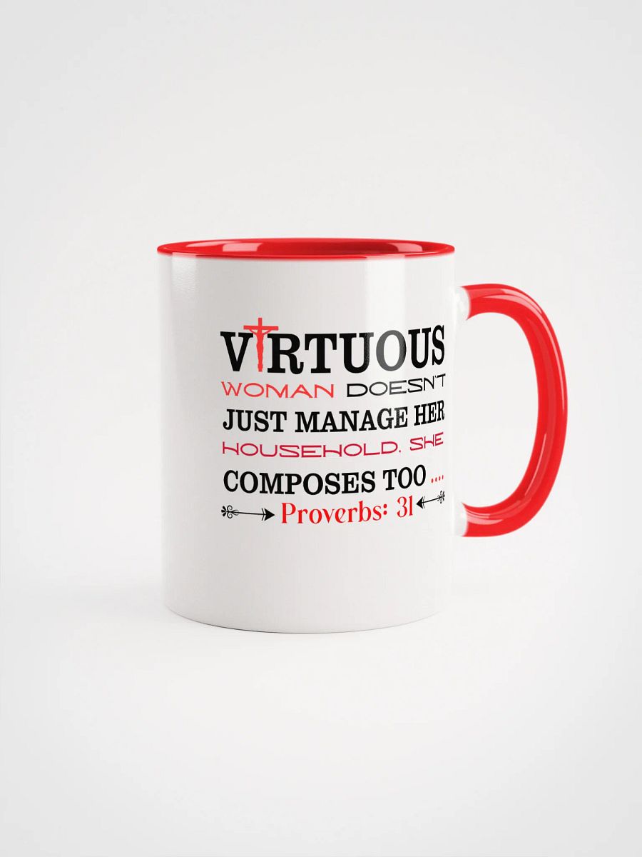 Virtuous Woman Inspirational Ceramic Mug product image (3)