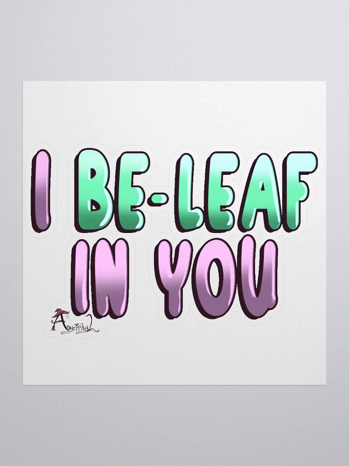 Be-Leaf - Sticker product image (2)