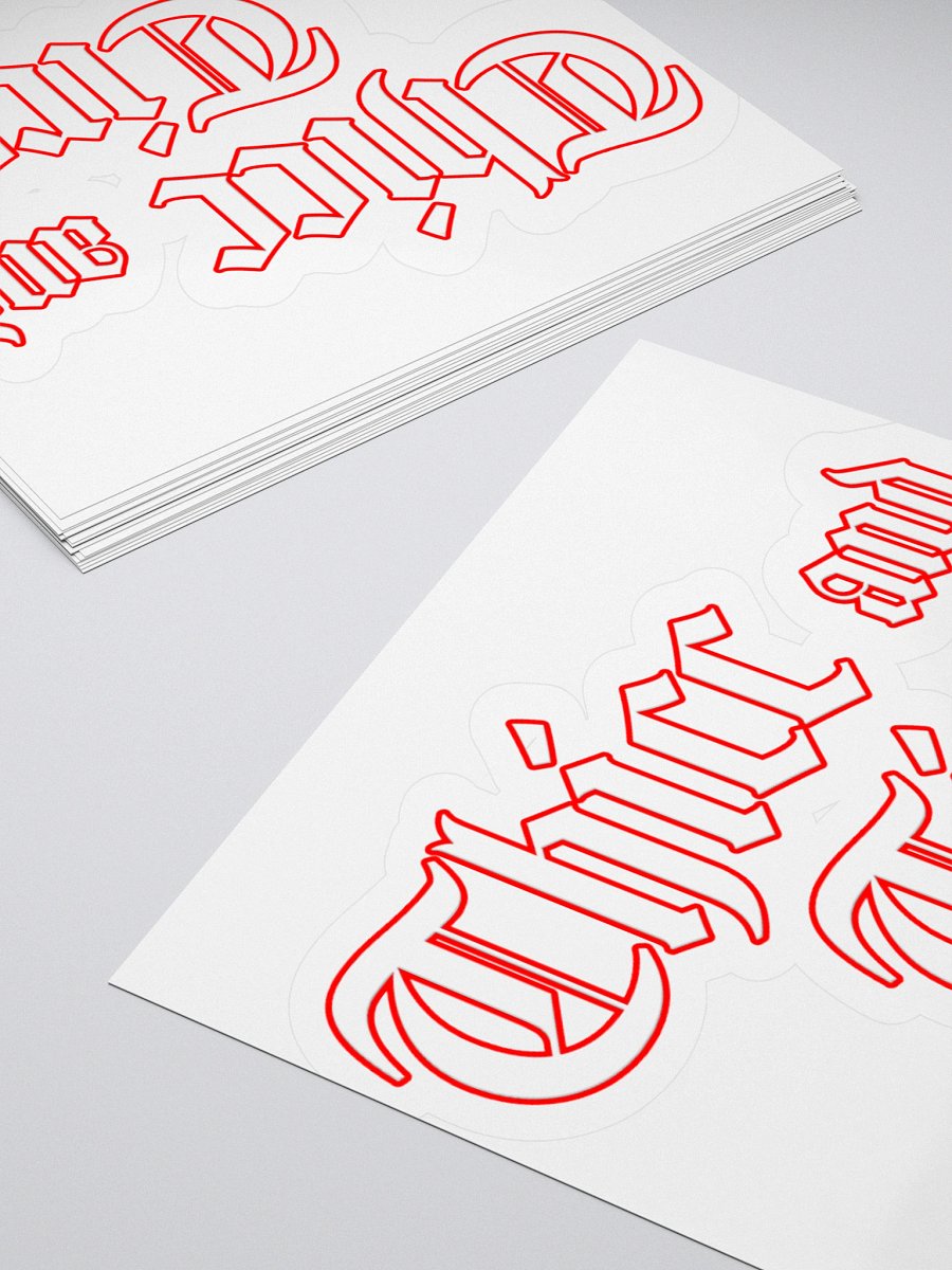 nope snark - thicc sticker product image (4)