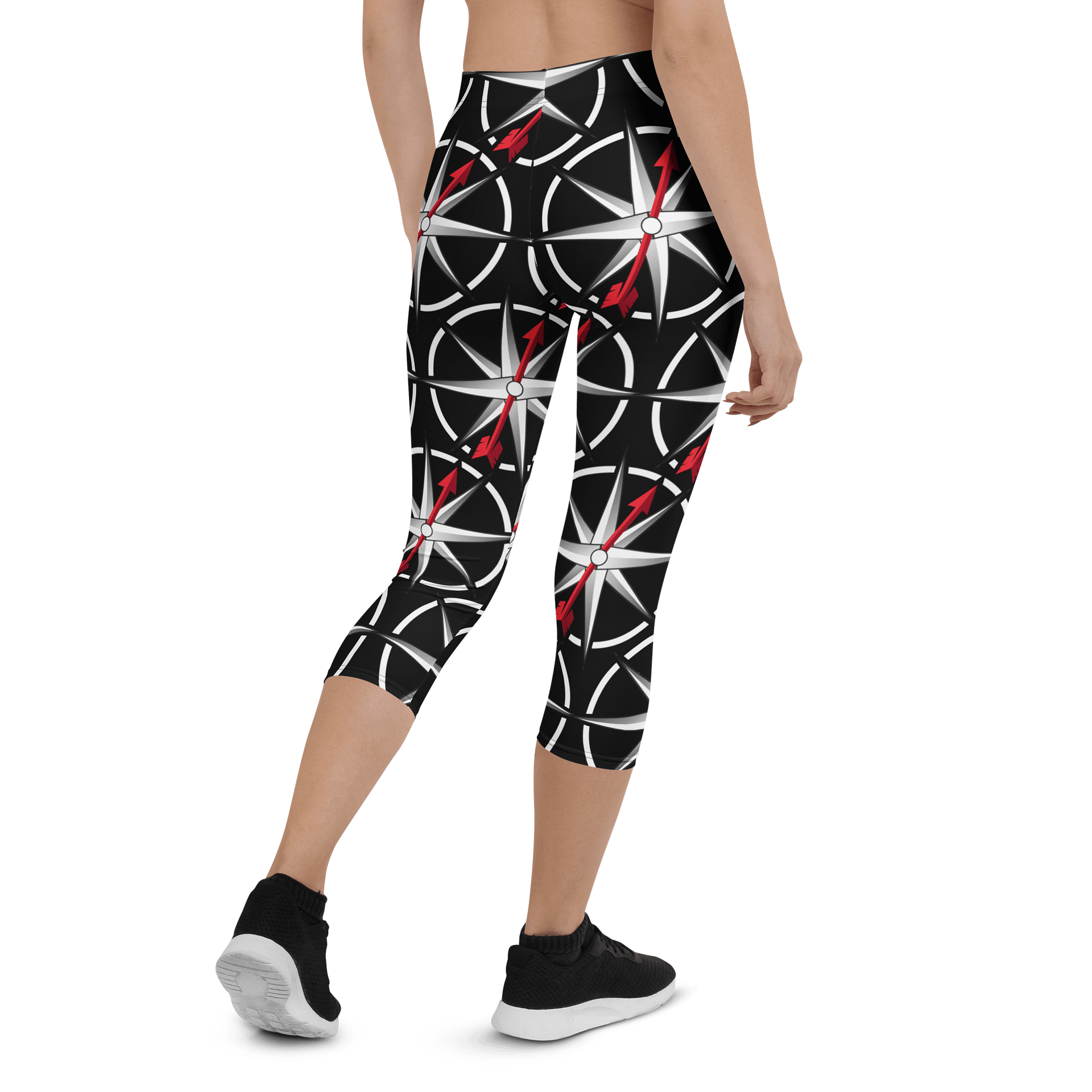 The Compass Trail Capri Leggings – Adventure in Every Step product image (3)