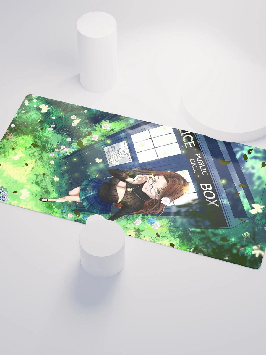 Garden Tardis Gaming Mouse Pad product image (3)