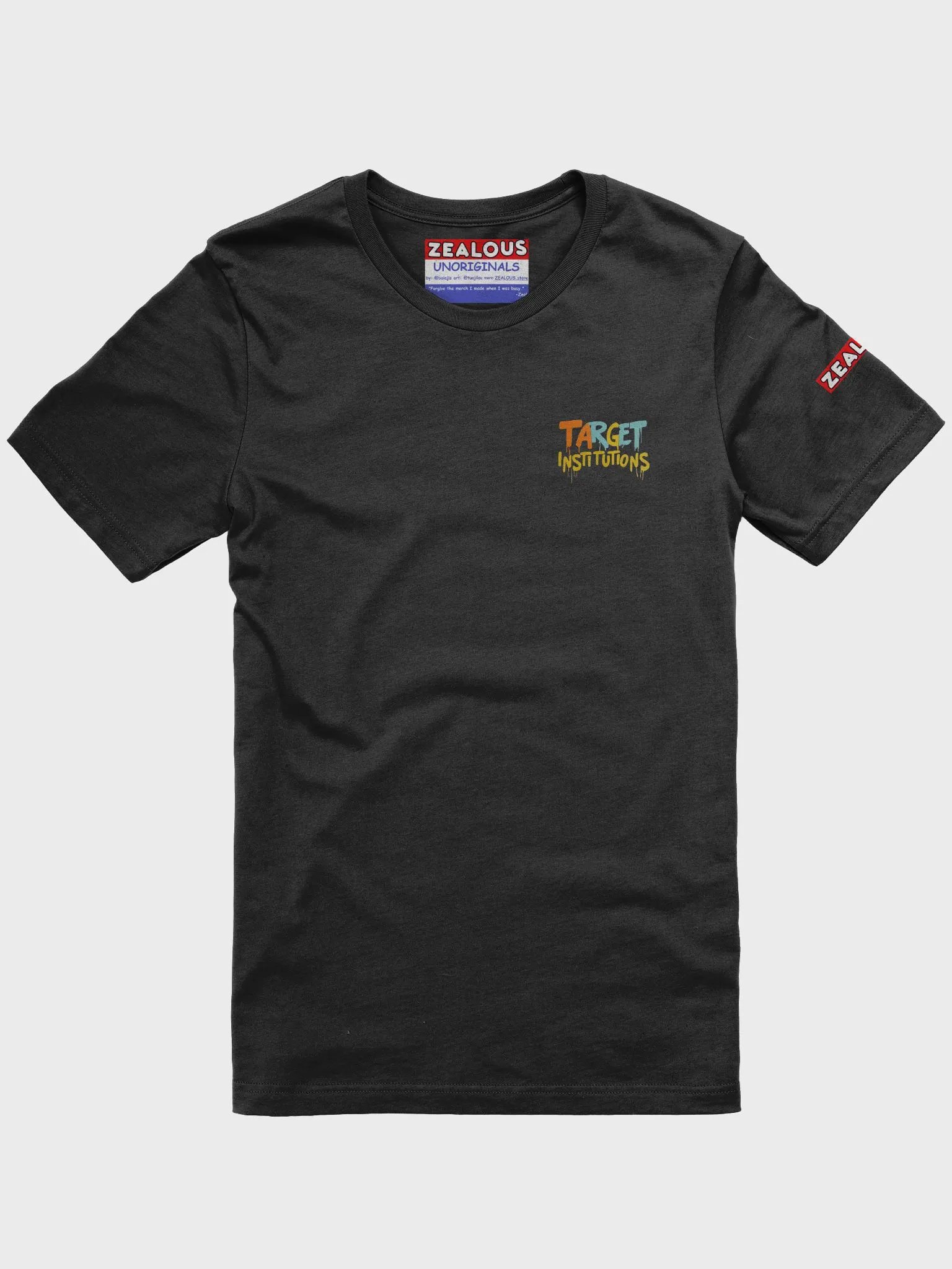'Target Institutions' @balajis Stealth Edition Ultrasoft Tee (ORIGINALS x @tuojilau) product image (1)