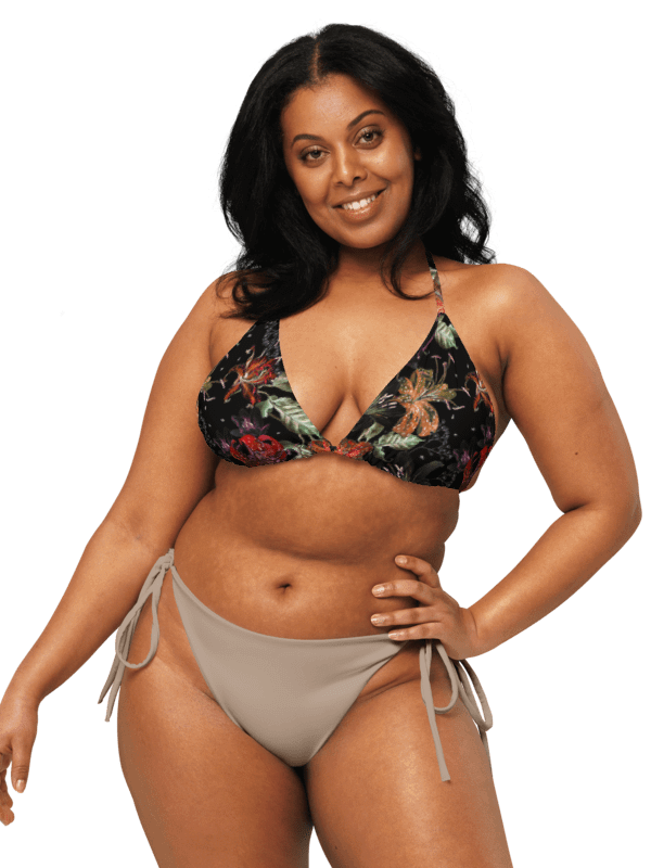 Starry Night | Recycled Padded String Bikini Top product image (1)
